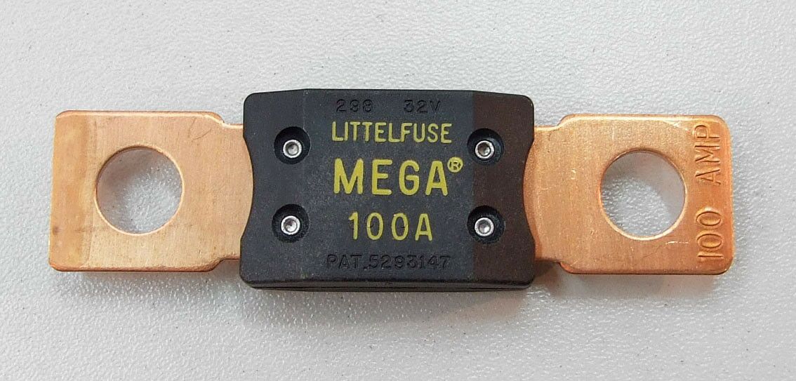 Осигурач мега 100 amp жолт