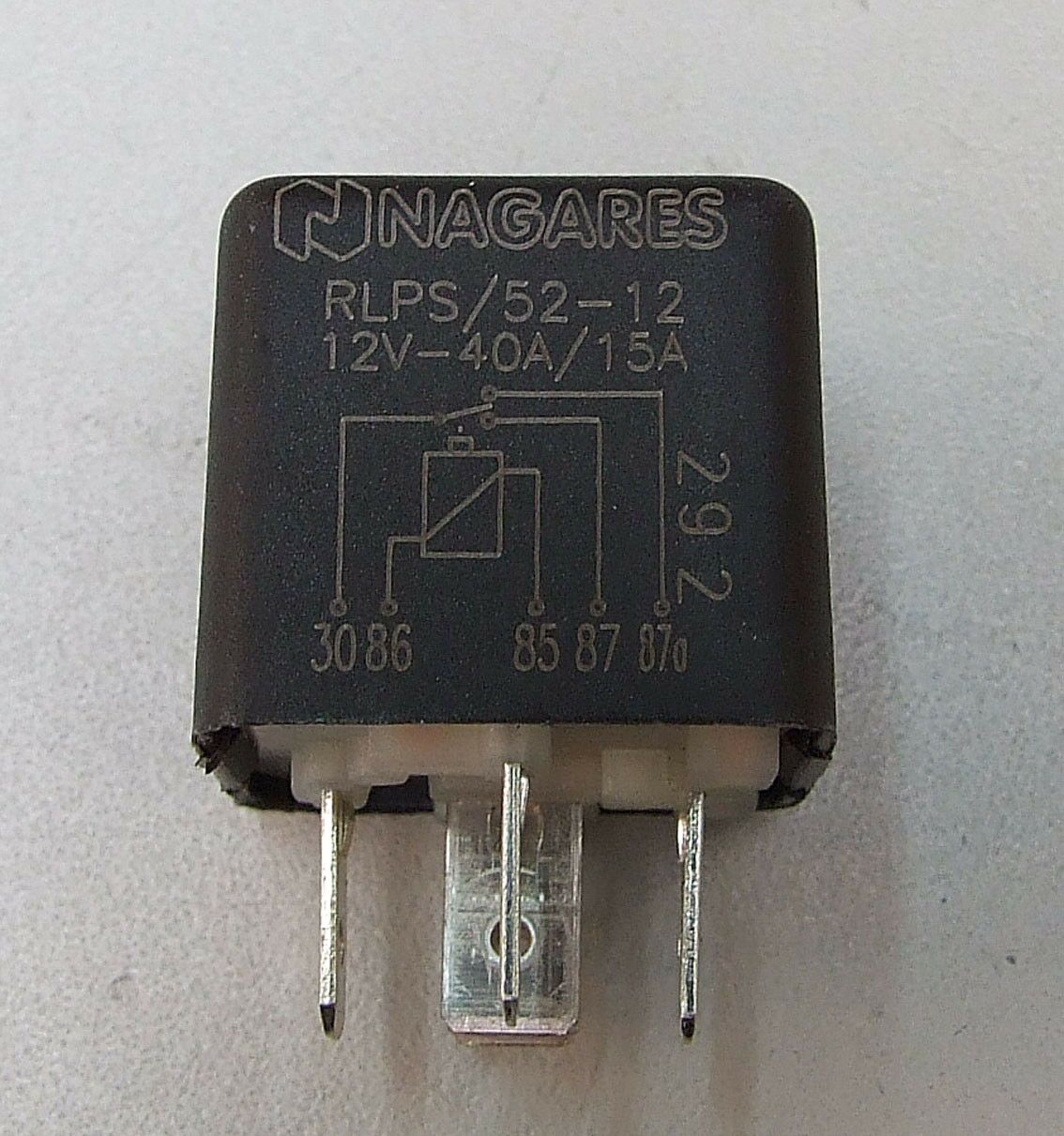 Реле 12v 40/15a ; 5 изводи