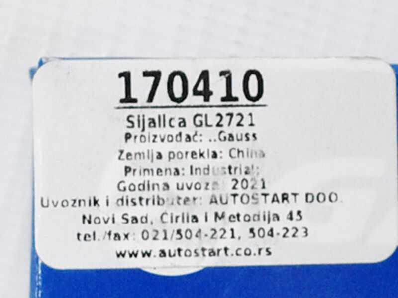 Sijalica 12v 1,2w ubodna, za instrument tablu, 5301