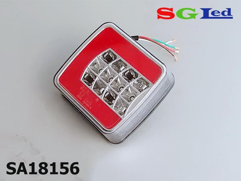 Led штоп светло десно 12/24v 107x99x35