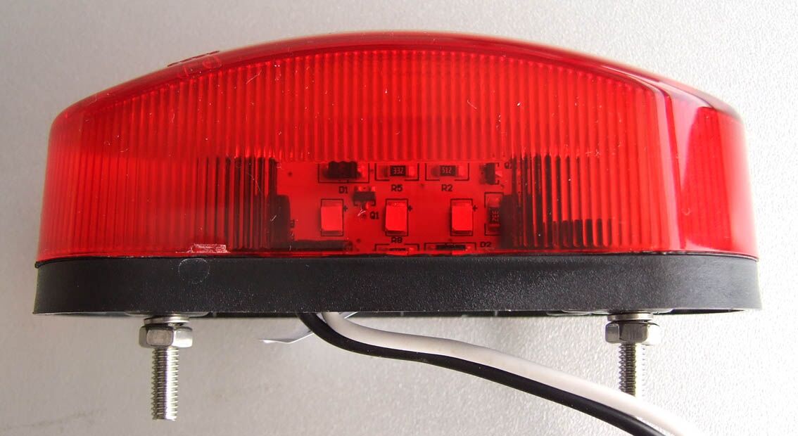 Led габаритно светло 12/24v 99x42 b/c