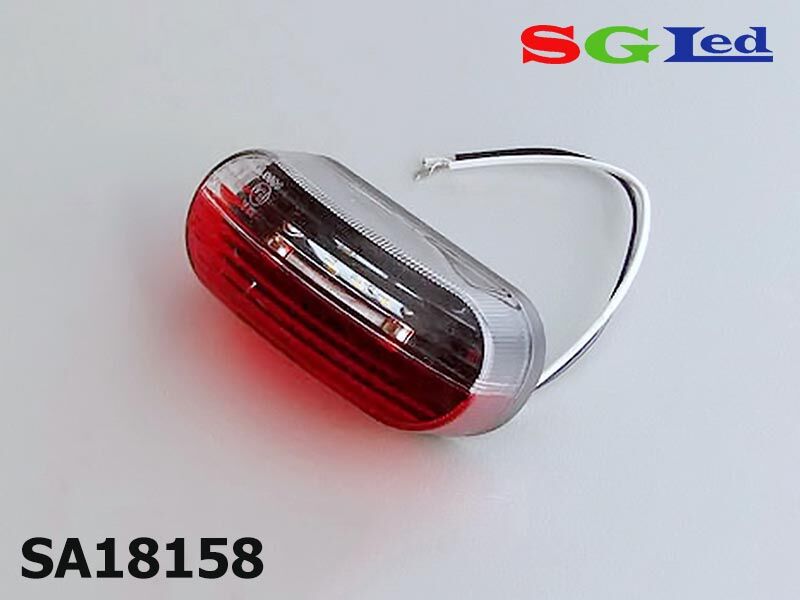 Led габаритно светло 12/24v 99x42 b/c