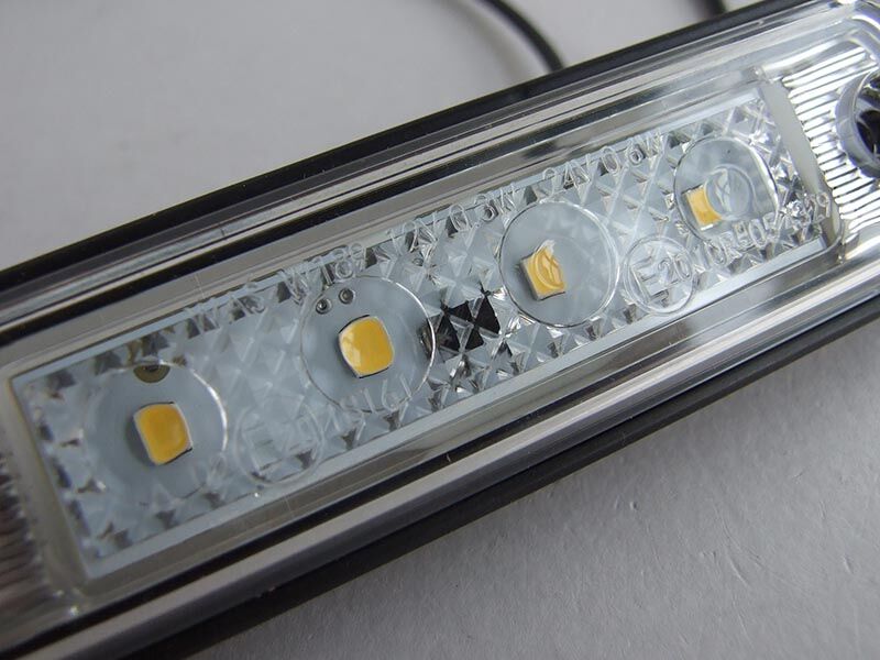 Габаритно светло led бело 110x31 12/24v